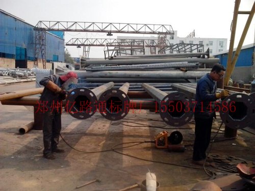 雙懸臂標志桿、交通標志桿制作、門架立柱加工廠家